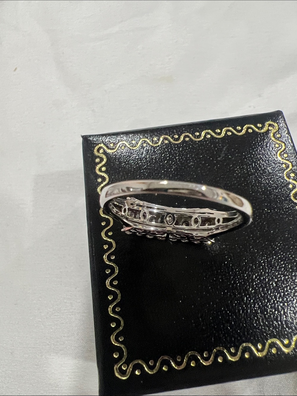 White 14K Gold - 1.02 ctw diamond ring - Picture 5 of 9